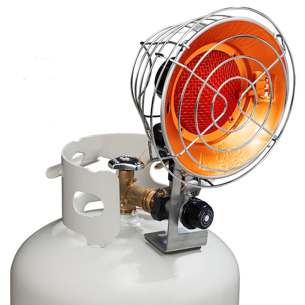 Avenger Infra-Red Tank Top Propane Heater - Single Burner, 15,000 Btu - Model - FBDTP15