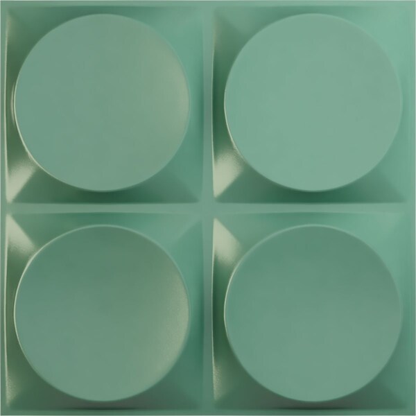 Ekena Millwork 19 5/8in. W x 19 5/8in. H Adonis EnduraWall Decorative 3D Wall Panel, Total 32.04 Sq. Ft., 12PK - WP20X20ADFSM-CASE-12