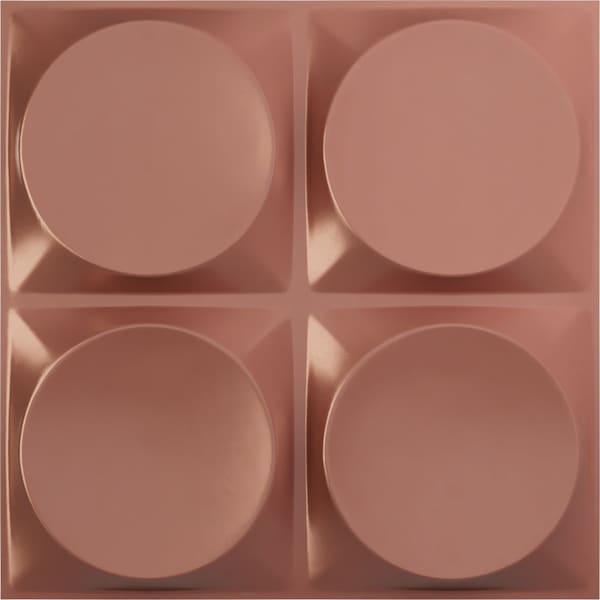 Ekena Millwork 19 5/8in. W x 19 5/8in. H Adonis EnduraWall Decorative 3D Wall Panel, Total 32.04 Sq. Ft., 12PK - WP20X20ADFCP-CASE-12