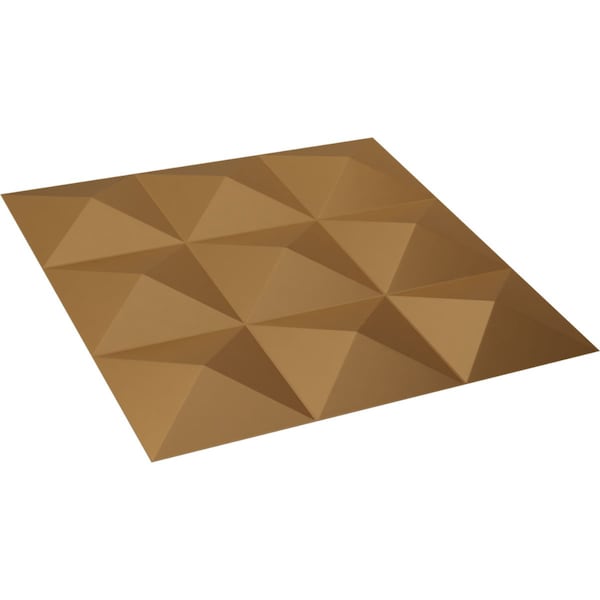 Ekena Millwork 19 5/8in. W x 19 5/8in. H Benson EnduraWall Decorative 3D Wall Panel, Total 32.04 Sq. Ft., 12PK - WP20X20BEBGL-CASE-12