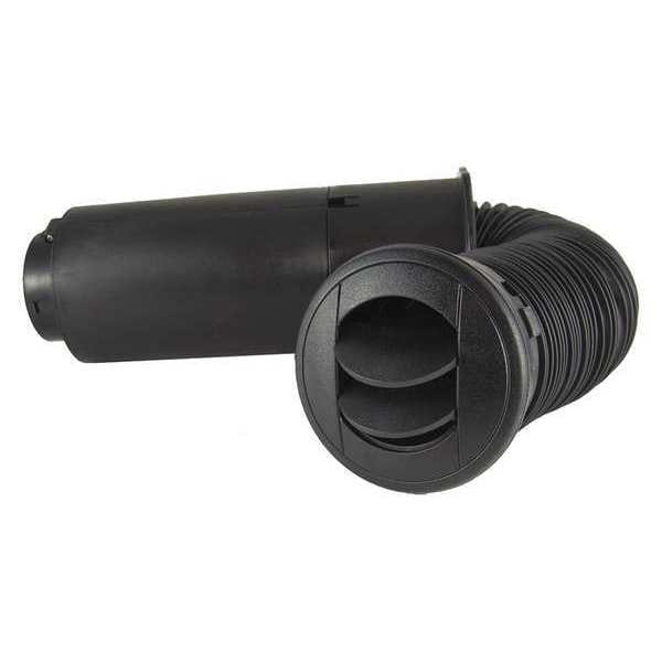 Maradyne Heater Tube, w/Adjustable Louver, 4"x1/2" - TA8000506