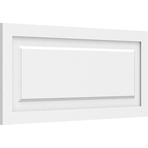 Ekena Millwork Harrison Raised Panel Decorative Wall Panel, 36"W x 16"H x 5/8"P - WALP36X16X062HAR