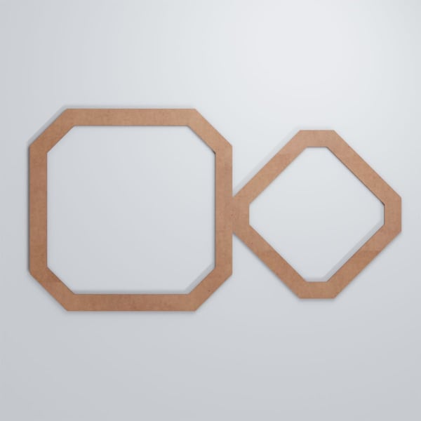 Ekena Millwork Large Lockhart Decorative Fretwork Wood Wall Panels, Wood (Paint Grade), 39 7/8"W x 23 3/8"H x 3/8"T - WALW24X24X0375LKHMF