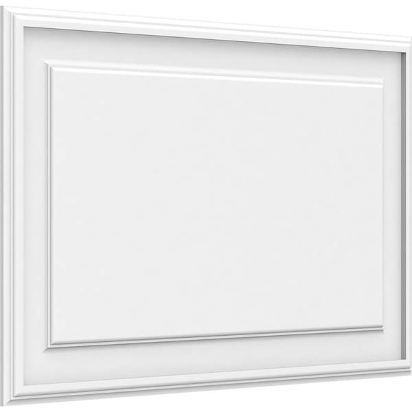 Ekena Millwork Legacy Raised Panel Decorative Wall Panel, 32"W x 20"H x 5/8"P - WALP32X20X062LEG