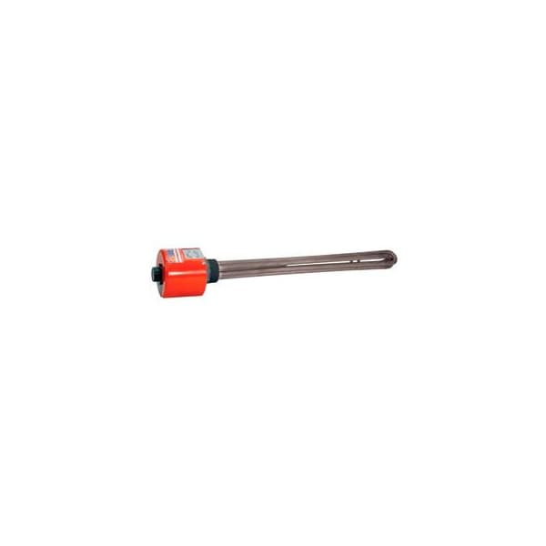 Tempco Tempco 304 Stainless Steel Immersion Heater TSP02229, 1-1/4" NPT 6-1/8" D 1000W 120V T-Stat - TSP02229