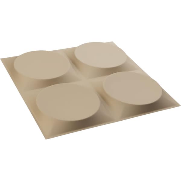 Ekena Millwork 19 5/8in. W x 19 5/8in. H Adonis EnduraWall Decorative 3D Wall Panel, Total 32.04 Sq. Ft., 12PK - WP20X20ADGBE-CASE-12