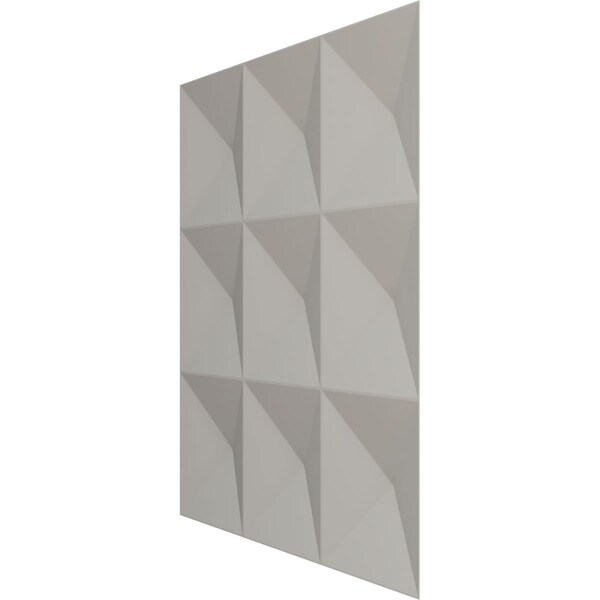 Ekena Millwork 19 5/8in. W x 19 5/8in. H Benson EnduraWall Decorative 3D Wall Panel, Total 32.04 Sq. Ft., 12PK - WP20X20BEDRU-CASE-12