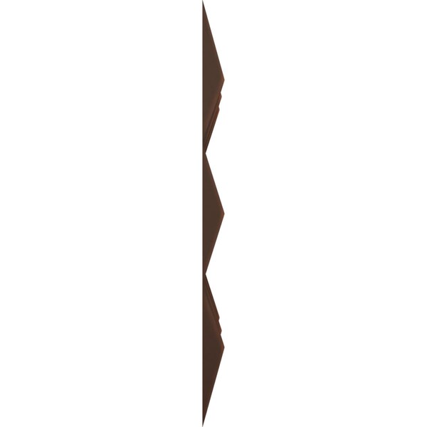 Ekena Millwork 19 5/8in. W x 19 5/8in. H Benson EnduraWall Decorative 3D Wall Panel, Total 32.04 Sq. Ft., 12PK - WP20X20BEDRU-CASE-12