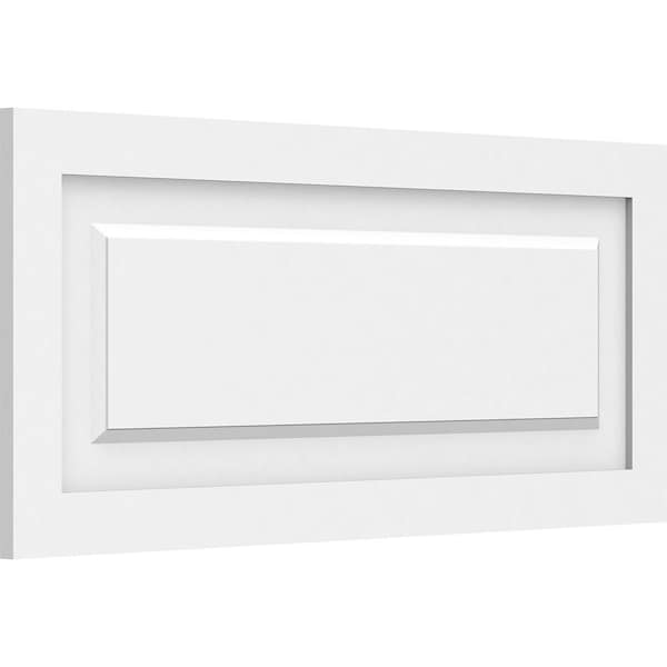 Ekena Millwork Harrison Raised Panel Decorative Wall Panel, 32"W x 14"H x 5/8"P - WALP32X14X062HAR