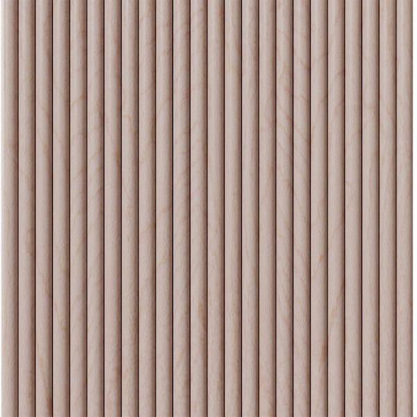 Designs Of Distinction 1" Double Bead Tambour - Hard Maple (12"W x 96"L) - 011296105HM1
