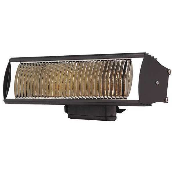 Solaira Electric Infrared Heater, 1 Phase, Aluminum, 5120 BtuH, 120V AC 1500 W - SCOSY15120B