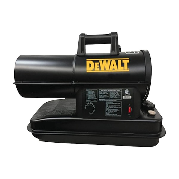 Dewalt DeWalt 75000 Btu/h 1750 sq ft Forced Air Kerosene Portable Heater - F340760