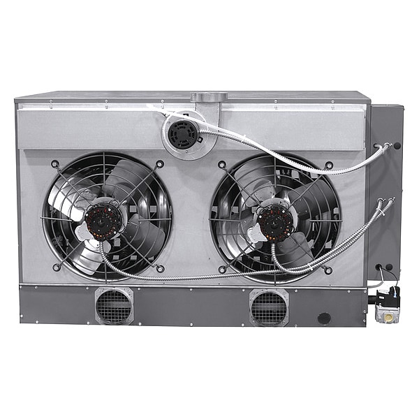 Dayton Gas Wall and Ceiling Unit Heater, NG, 350,000, 5,600 cfm, Direct, Propeller, 3/4 in - 55FG73