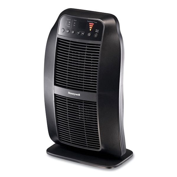 Honeywell Heat Genius Ceramic Portable Heater, 1,575 W, 5.6 x 10.2 x 17.3, Black - HCE840B