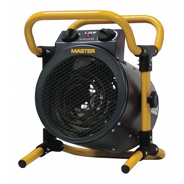 Master Electric Fan Space Heater, 1500 BTU, 1500W, 1 Phase, 1,500 BtuH - MH-515-120