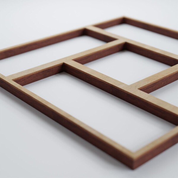 Ekena Millwork Extra Small Sheffield Decorative Fretwork Wood Wall Panels, Birch, 7 3/8"W x 7 3/8"H x 3/8"T - WALW08X08X0375SHFBI