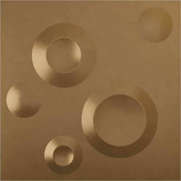 Ekena Millwork 11 7/8in. W x 11 7/8in. H Cole EnduraWall Decorative 3D Wall Panel Covers 0.98 Sq. Ft. - WP12X12COCGH
