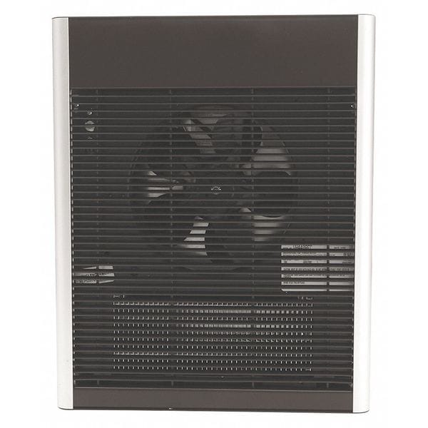Dayton Recessed Electric Wall-Mount Heater, Recessed or Surface, 4000/2000 W, 208V AC, Bronze - 5E182