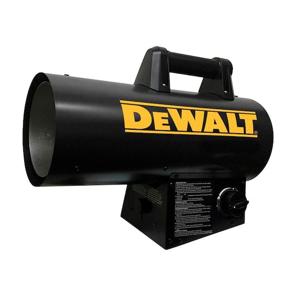 Dewalt DeWalt 60000 Btu/h 1500 sq ft Forced Air Propane Portable Heater - F340750