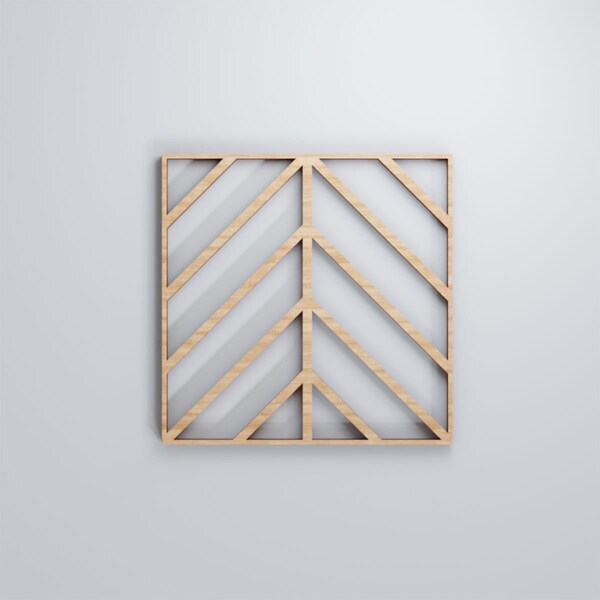 Ekena Millwork Extra Small Genoa Decorative Fretwork Wood Wall Panels, Alder, 7 3/8"W x 7 3/8"H x 3/8"T - WALW08X08X0375GNAAL