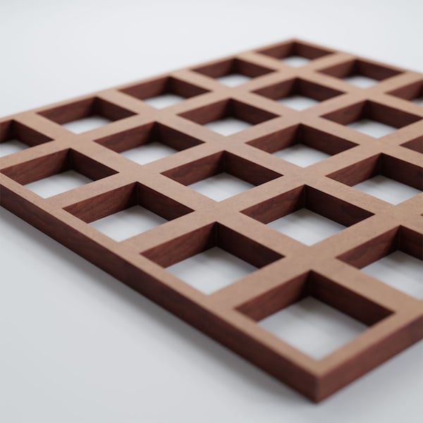Ekena Millwork Extra Small Manchester Decorative Fretwork Wood Wall Panels, Wood, 7 3/8"W x 7 3/8"H x 3/8"T - WALW08X08X0375MNCMF