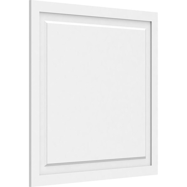Ekena Millwork Harrison Raised Panel Decorative Wall Panel, 36"W x 34"H x 5/8"P - WALP36X34X062HAR