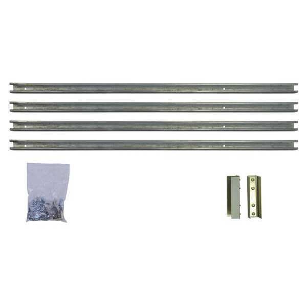 Fostoria Suspension Kit, Steel, 106in.Hx1-1/2in.D - FSS-95TMK
