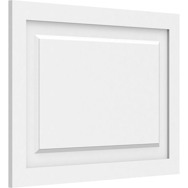 Ekena Millwork Harrison Raised Panel Decorative Wall Panel, 28"W x 20"H x 5/8"P - WALP28X20X062HAR