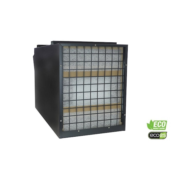 King Electric High Air Velocity Electric Unit Heater, 1 Phase, 208V, 8kW - KFUH2008-1-2S1-ECM