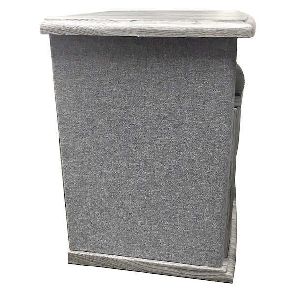 Heat Storm Infrared Space Heater, Floor Style, Cabinet Design, 1500 Watts, Digital Thermostat, 120 Volt, Gray - HS-1500-ILODG