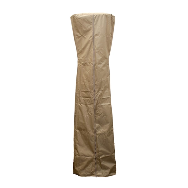 Hiland Triangle Glass Tube Patio Heater Cover in Tan - HVD-TGTCV-T
