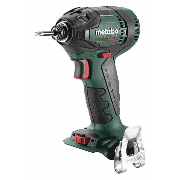Metabo 18V 1/4" Hex  Brushless Impact Driver Bare - SSD 18 LTX 200 BL bare