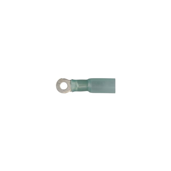 Terminal de Crimpeado Azul de Nylon para Disco #6 Tipo Estudio/Anillo 16-14 G Alambre PK10 - 12148PK