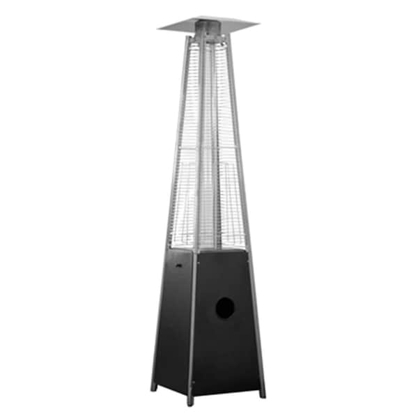 Gardencontrol Matte Black Glass Tube Heater - GA2772832