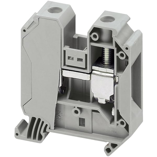 Bloque de terminales Schneider Electric, Linergy TR, gris, 35mm2, paso a través, 2 puntos, set de 10 - NSYTRV352