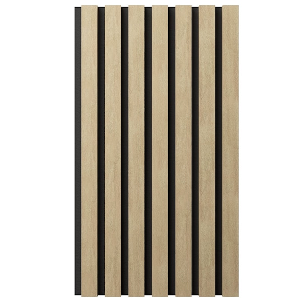 Ekena Millwork AcoustixPro Noise Cancelling Traditional Medium Slat Wall Panel - SWA1000X0500TRAW