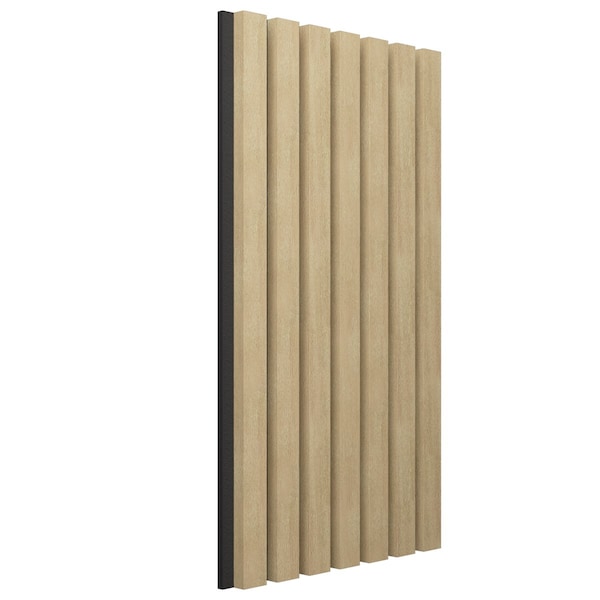 Ekena Millwork AcoustixPro Noise Cancelling Traditional Medium Slat Wall Panel - SWA1000X0500TRAW