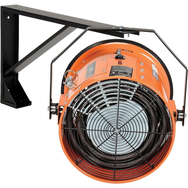 Global Industrial Electric Wall Mount Salamander Heater, 240V , 15 KW, 1 Phase - 653567
