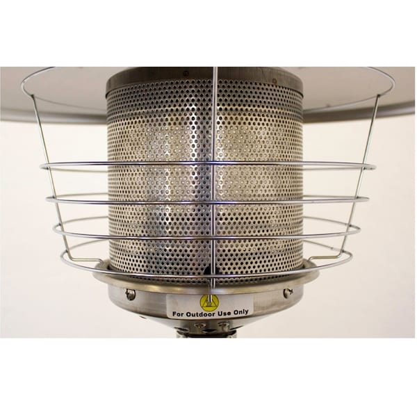 Hiland Table Top Patio Heater in Stainless Steel - HLDS032-B