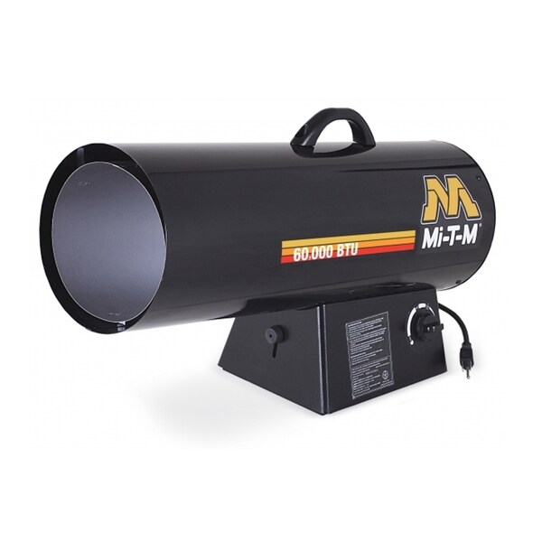 Mi-T-M Propane Forced Air Heater, 40-50-60,000 - MH-0060-LM10
