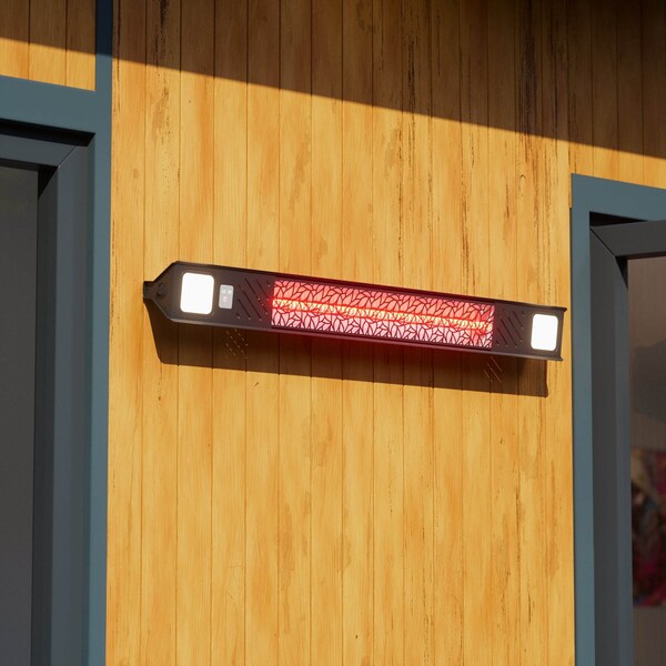 Deko Living 1500W Wall Mounted Infrared Heater with Carbon Fiber Tube - COH40001