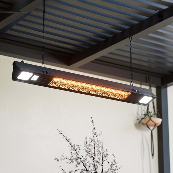 Deko Living 1500W Wall Mounted Infrared Heater with Carbon Fiber Tube - COH40001