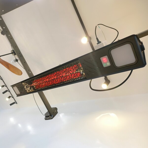 Deko Living 1500W Wall Mounted Infrared Heater with Carbon Fiber Tube - COH40001