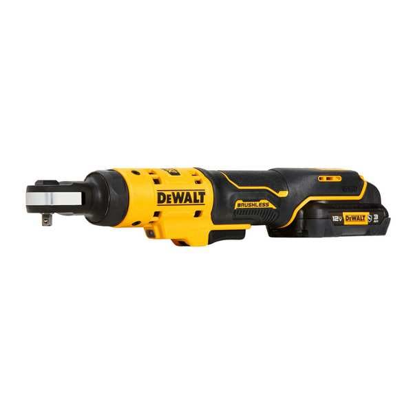 Dewalt Ratchet, Cordless, 1.7 lb, 12V DC, 250 RPM - DCF504GG1