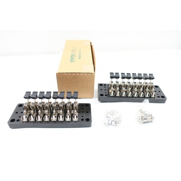 CAJA DE 2 TERMINALES DE 30A AMP 600V-AC Y BLOQUE DE CONTACTO, 2 PK - 408-W