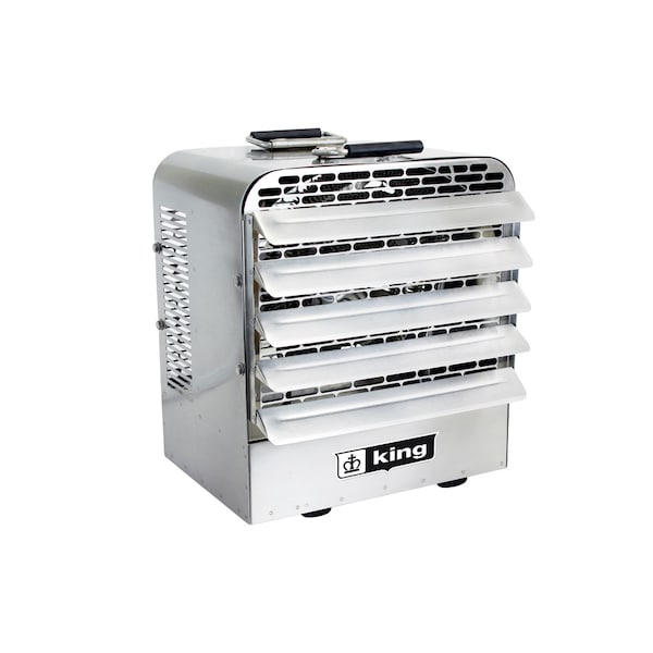 King Electric Pkbs Stainless Portable Unit Heater 208V 10Kw 1-Ph - PKBS2010-1-T-FM