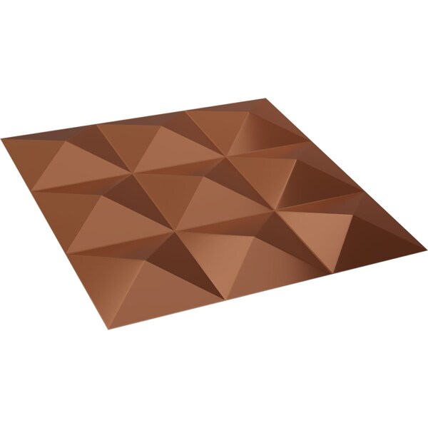 Ekena Millwork 19 5/8in. W x 19 5/8in. H Benson EnduraWall Decorative 3D Wall Panel, Total 32.04 Sq. Ft., 12PK - WP20X20BEBCO-CASE-12