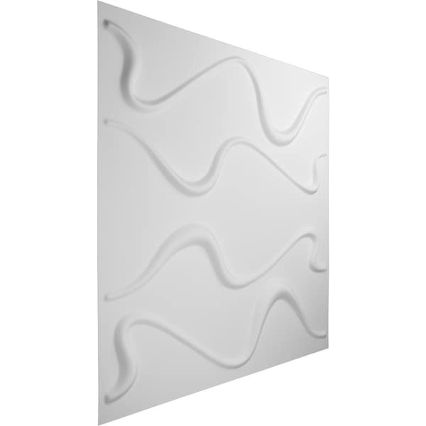 Ekena Millwork 19 5/8in. W x 19 5/8in. H Versailles EnduraWall 3D Wall Panel Covers Total 53.49 Sq. Ft., 20PK - WP20X20VEWH-CASE-20