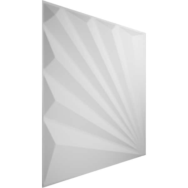 Ekena Millwork 19 5/8in. W x 19 5/8in. H Aire EnduraWall Decorative 3D Wall Panel, White, 20PK - WP20X20AAWH-CASE-20