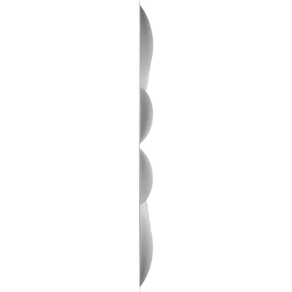 Ekena Millwork 19 5/8in. W x 19 5/8in. H Wallflower EnduraWall 3D Wall Panel Covers Total 26.75 Sq. Ft., 10PK - WP20X20WAWH-CASE-10